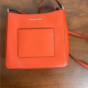 Michael Kors Orange Crossbody Bag